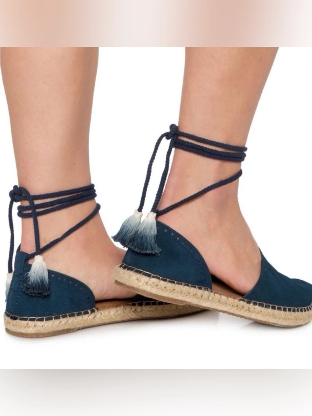 NWT Toms Katalina Suede Espadrilles